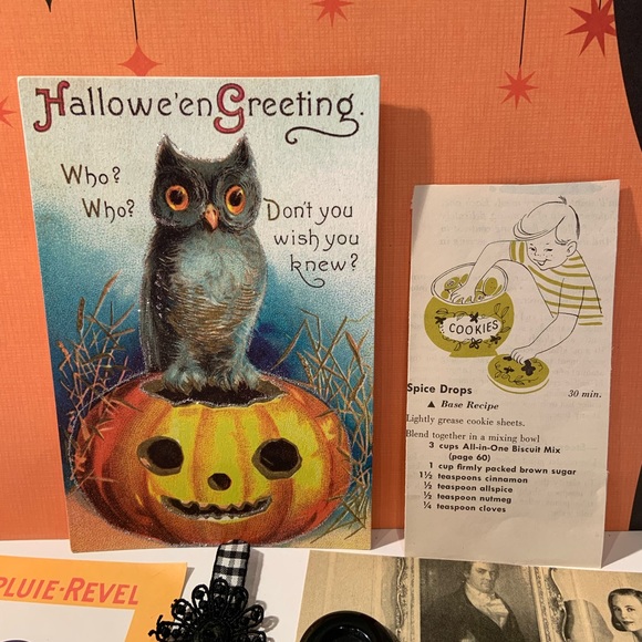 Ephemera Lot Junk Journal Scrapbook HALLOWEEN 🎃 - Picture 3 of 14